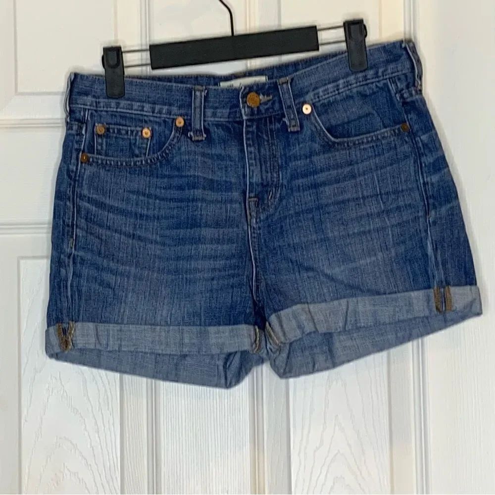 Madewell Rolled Cuff Denim Shorts Size 26